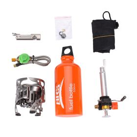 Outdoor Gas Tank Dual-use Stove Camping Second Generation New Windproof Set