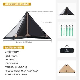 Waterproof Outdoor Camping Chimney Tent