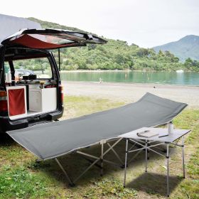 Folding Camping Cot â€“ Deluxe Collapsible Single Breathable 600D oxford fabric features tear & wear resistanceâ€“ Ultra Lightweight, Comfortable, Hea