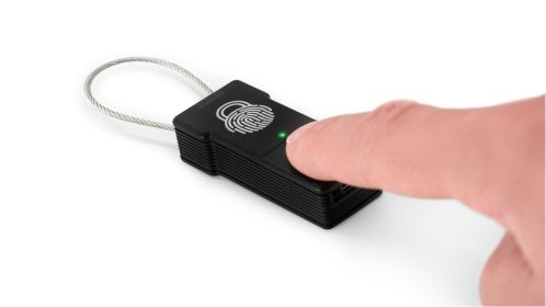 Portable Modern Biometric Finger Lock for Kids Lunch Box Zipper Bag Lock