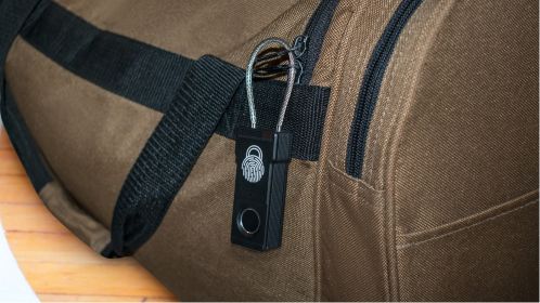 Prevent Unwanted Access - Fingerprint Taplock USB Charging for Lunch Zipper Bag
