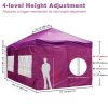 10X20ft EZ Pop Up Canopy Folding Gazebo/Vivid Viola