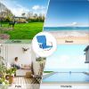 Oxford Cloth Iron Outdoor Beach Chair  XH