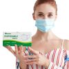 50Pcs Honrane Disposable 3 Layers Dustproof Face Cover Protective Masks