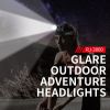 395nm Super Bright UV 3 LED Headlamp Rechargeable Violet Light Hunting Headlight