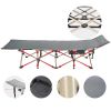 Folding Camping Cot â€“ Deluxe Collapsible Single Breathable 600D oxford fabric features tear & wear resistanceâ€“ Ultra Lightweight, Comfortable, Hea