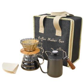 Outdoor Camping Picnic Full Portable Hand Brewed Coffee Set