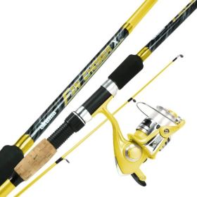 Okuma Fin Chaser X Series Spinning Combo Yellow 7ft Rod